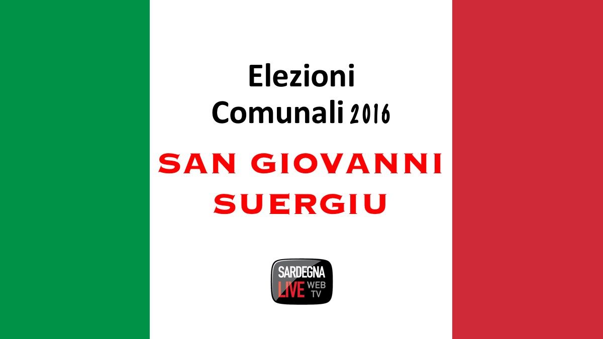 San Giovanni Suergiu. Elezione del sindaco e rinnovo del Consiglio comunale