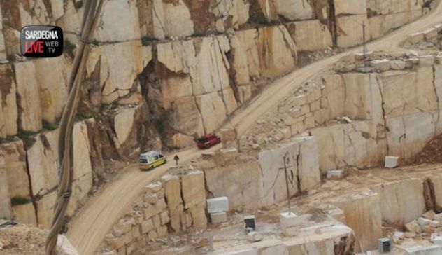 Incidente sul lavoro in una cava di marmo: operaio di Galtellì ricoverato in gravi condizioni