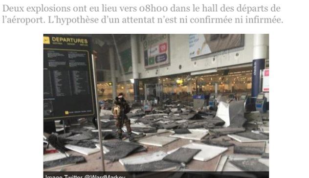 Due esplosioni all'aeroporto Bruxelles, almeno 11 morti