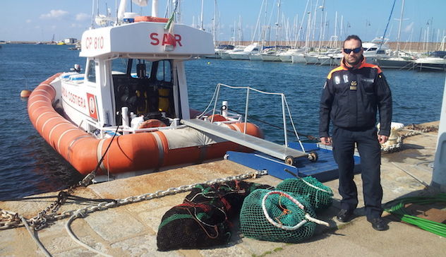 Sequestro di ricci tra Sorso e Castelsardo: multa di 4 mila euro a un pescatore