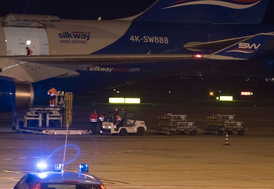 Un boeing 747 cargo carico bombe è decollato questa mattina prima dell'alba dall'aeroporto di Cagliari