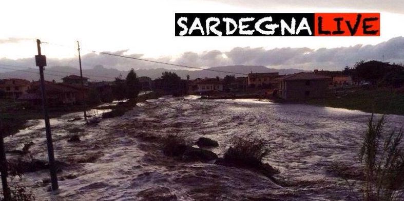 Alluvione Sardegna. Conto corrente della Regione per la raccolta fondi