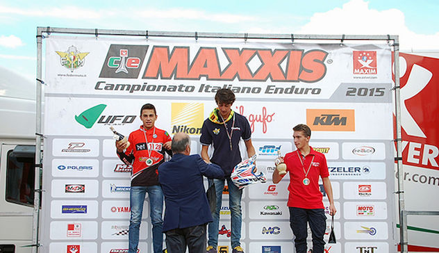 Claudio Spanu è vice campione italiano di Enduro under 23 