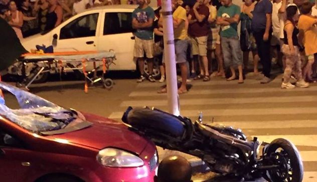Moto contro auto a Sant'Orsola: grave un 52enne