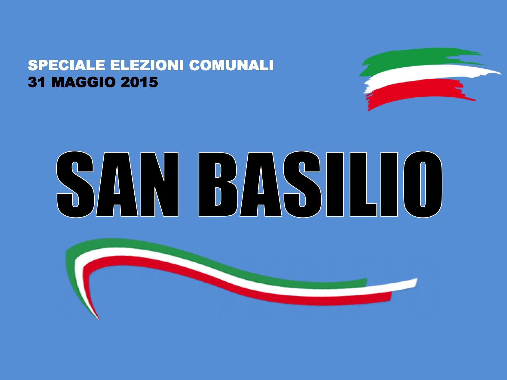 San Basilio. Elezioni Comunali 31 maggio 2015. I risultati delle votazioni