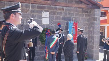 Intitolata una piazza all'appuntato dei Carabinieri reali Serafinangelo Colomo