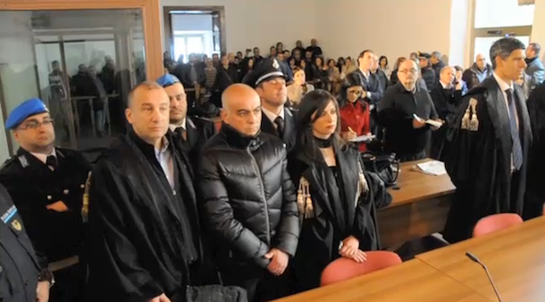 Francesco Rocca condannato all'ergastolo: il video della sentenza