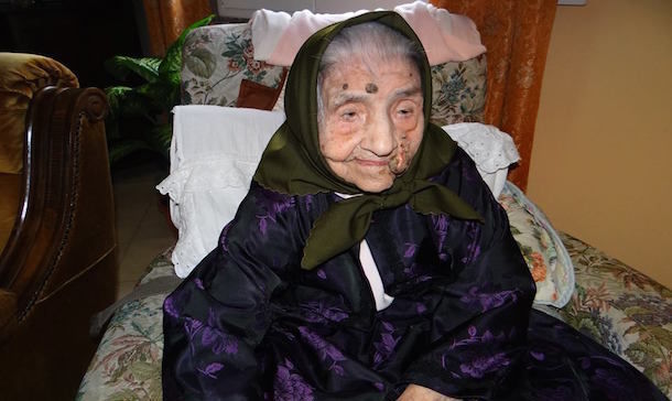 E' morta la centenaria zia Maria Antonia Manca, aveva 109 anni