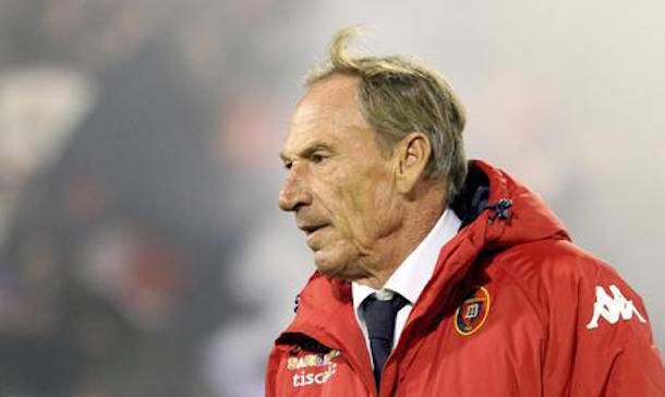 Serie A: Cagliari sconfitto in casa dal Chievo per 2-0. Zeman deluso: 