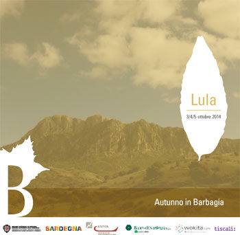 'Autunno in Barbagia' - Lula (3-5 ottobre) | PROGRAMMA