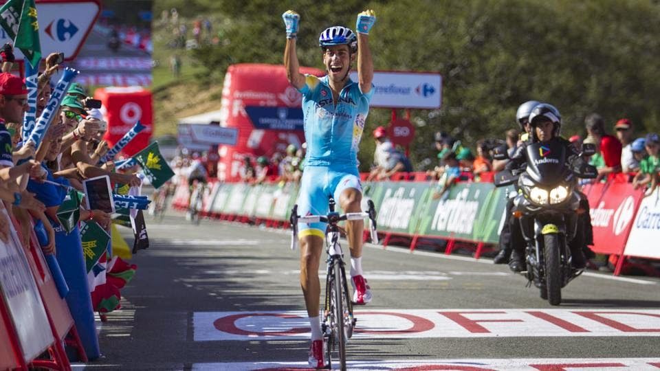 Aru vince ancora alla Vuelta. Siamo orgogliosi di te!