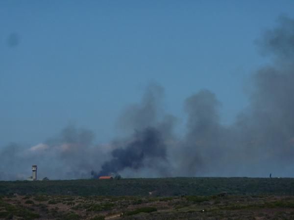 Esercitazioni militari a Capo Frasca, scoppia incendio che fa esplodere una bomba