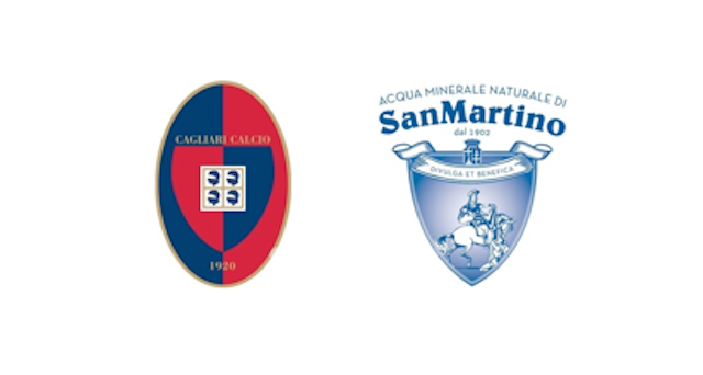 L'Acqua di San Martino sponsor e fornitore ufficiale del Cagliari Calcio