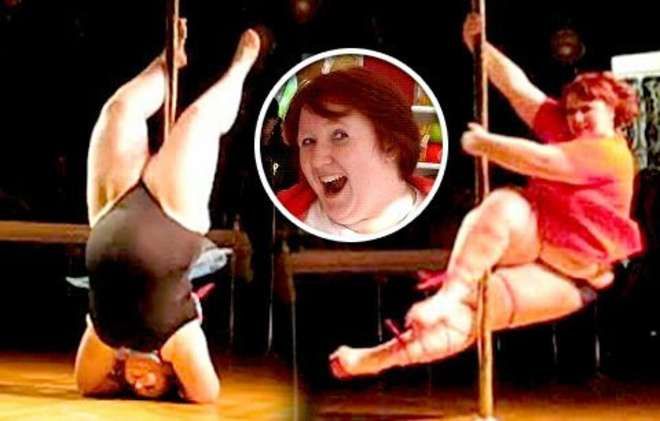La ballerina di lap dance più grassa del mondo: pesa 114 chili