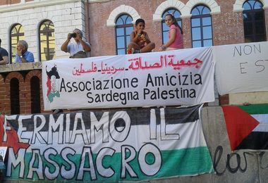 Non in mio nome.  A Cagliari uniti per dire basta al massacro in Palestina