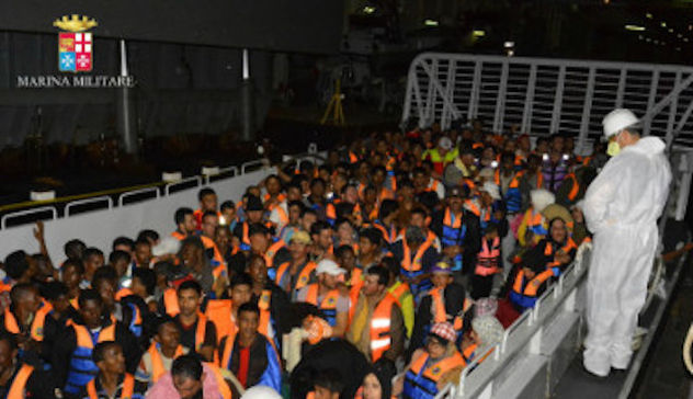 Mare Nostrum: oltre 5.000 migranti soccorsi in meno di 48 ore
