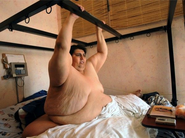 E' morto l'uomo più grasso del mondo: pesava 597 kg