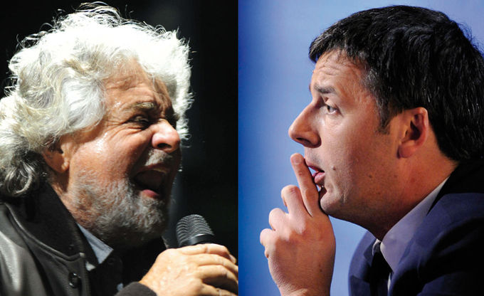Governo, l'incontro Renzi-Grillo dura solo 10 minuti: guarda il video integrale
