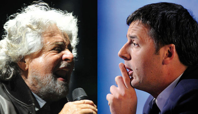 Governo, l'incontro Renzi-Grillo dura solo 10 minuti: guarda il video integrale