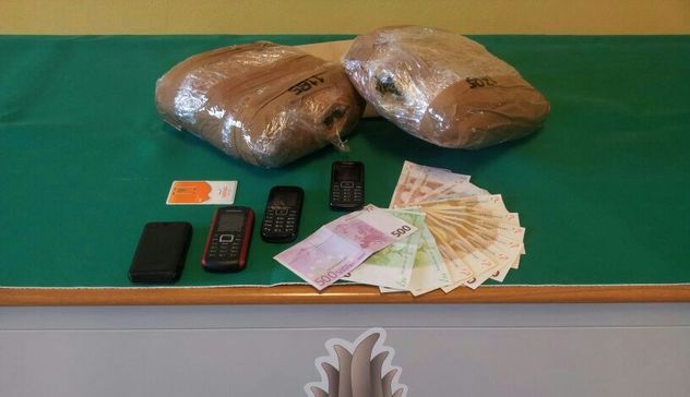 Porto Torres. La Guardia di finanza sequestra 2,3 kg di marijuana 