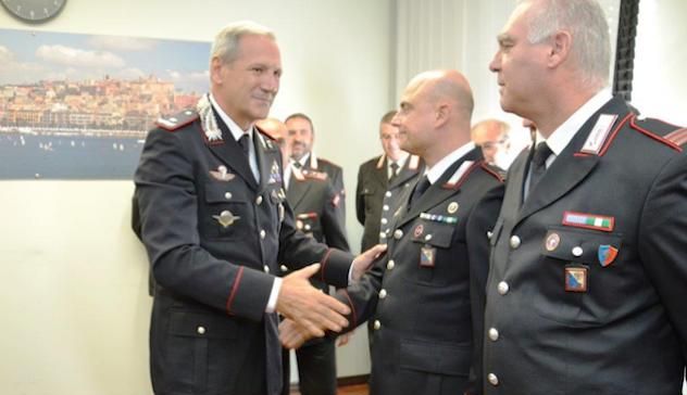 Carabinieri, il Generale Nardone saluta e ringrazia i militari del Comando Provinciale di Cagliari 