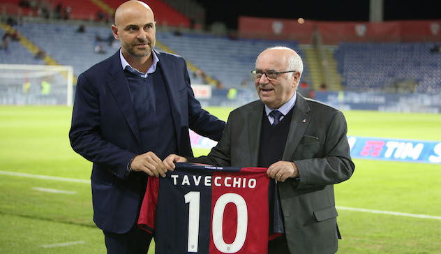 Il Presidente Tavecchio alla Sardegna Arena
