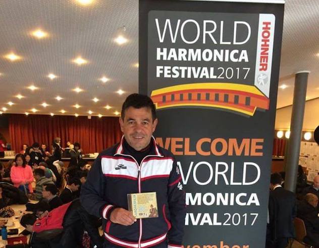Festival Mondiale dell’Armonica: Michelino Carta ottiene due risultati eccellenti
