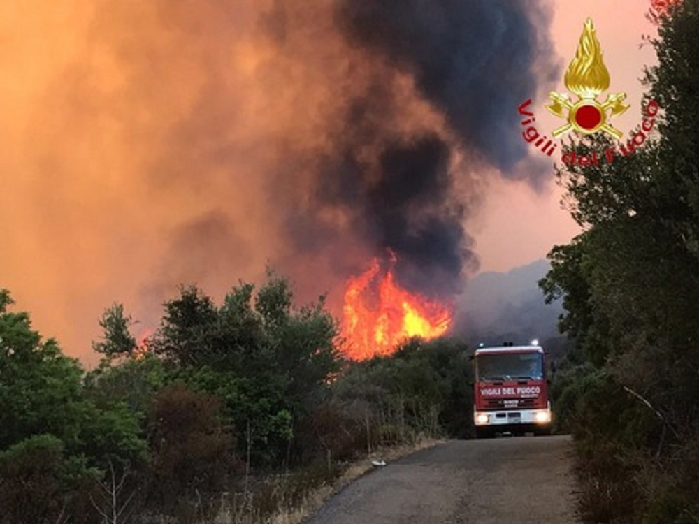 Incendi a Seui e Sadali: indagati tre operai di Forestas