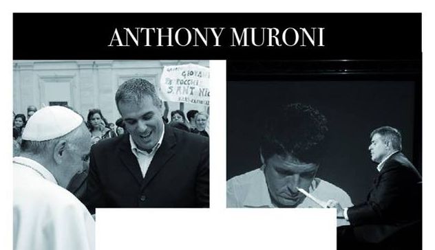 Giovedì 14 dicembre la presentazione del libro “Venticinque anni” di Anthony Muroni