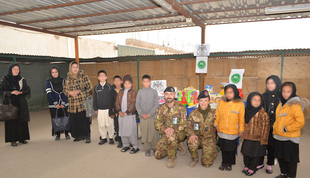 Afghanistan: la Brigata “Sassari” adotta l’orfanotrofio di Herat