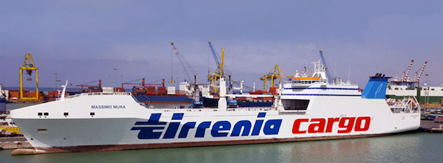 Da Olbia e Cagliari verso Civitavecchia una nuova nave cargo dedicata ai soli autotrasportatori