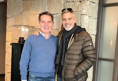 Nuova fiction tv: George Clooney a Olbia per un sopralluogo
