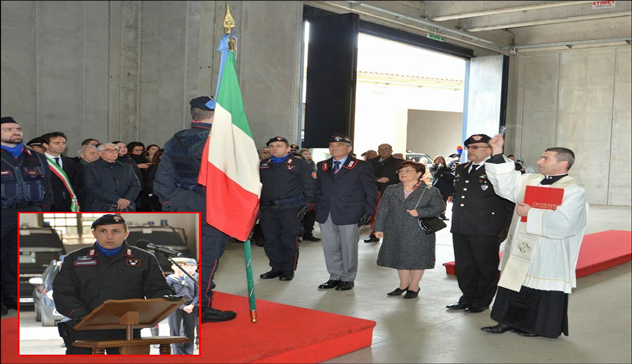 Bandiera di guerra al 9° Battaglione Carabinieri:  cerimonia solenne in città