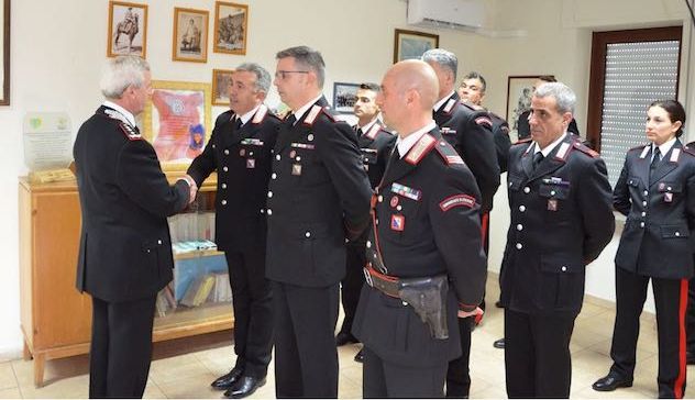 Visita del Comandante interregionale dei carabinieri “Podgora” 