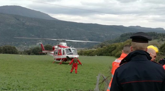 Cade in una scarpata sul Monte Ortobene: recuperato dai Vigili del fuoco