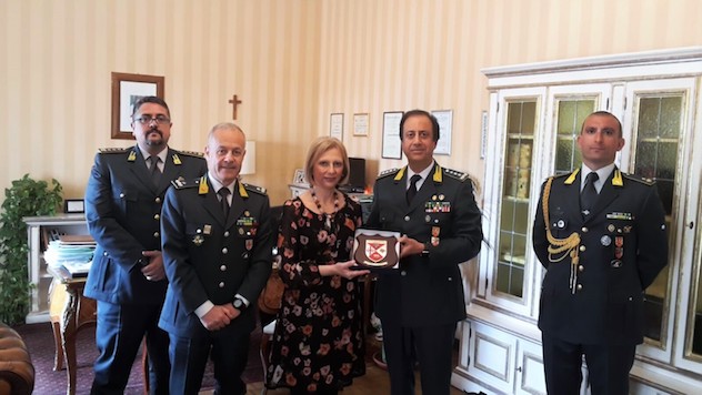 Guardia di Finanza: visita del Comandante Interregionale dell’Italia Centrale