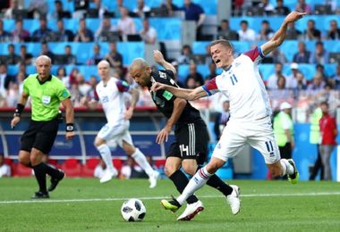 Argentina-Islanda 1-1, l'ex Torres Finnbogason ferma Messi & Co.