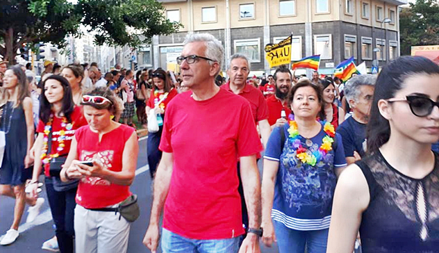 Pigliaru al Pride: “E' necessario riaffermare i diritti di tutti”