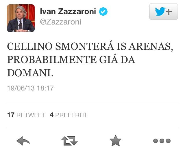 Ivan Zazzaroni su twitter: 