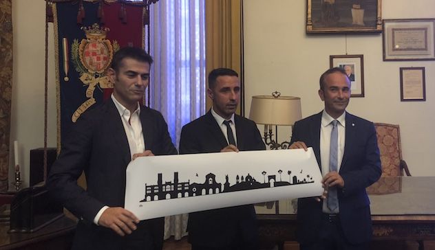 Andrea Cossu Premiato dal Comune di Cagliari