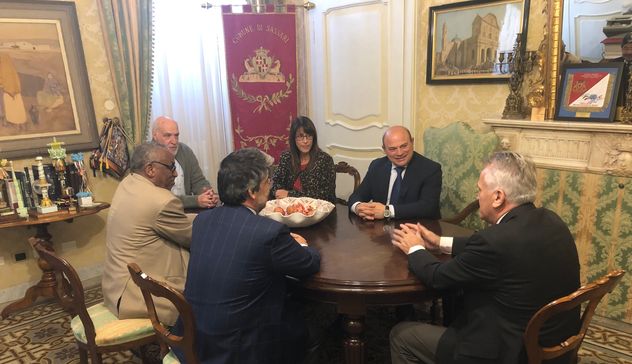 Una delegazione dal Sudan e dalla Repubblica di Macedonia ricevuta a Palazzo Ducale