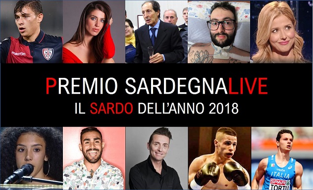 PREMIO SARDEGNA LIVE | Vota il Sardo dell'anno 2018