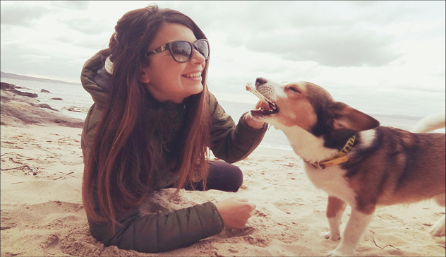 Daniela Floris: “Il mio cane mi ha aiutato quando stavo male. E’ la mia vita”