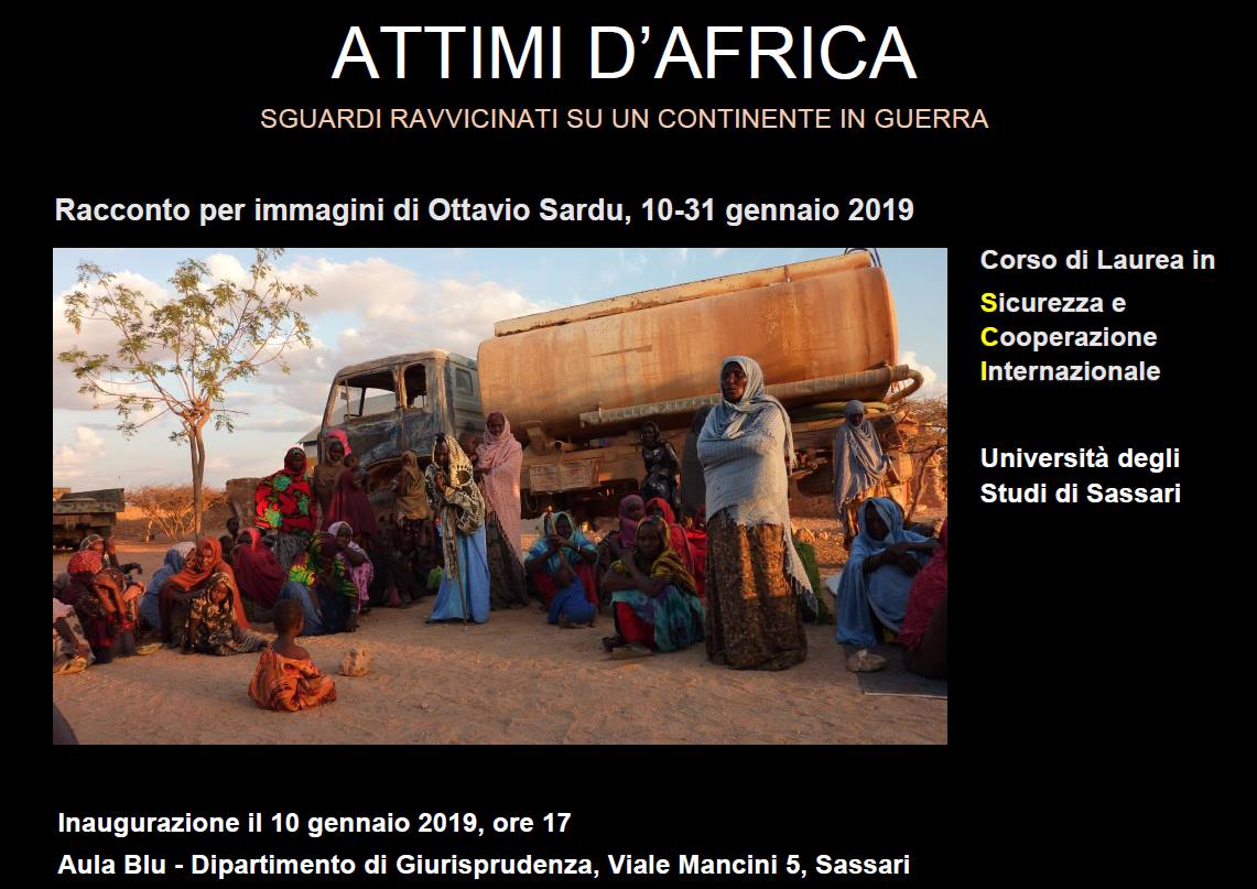 Attimi d’Africa: dal 10 al 31 gennaio la mostra di Ottavio Sardu