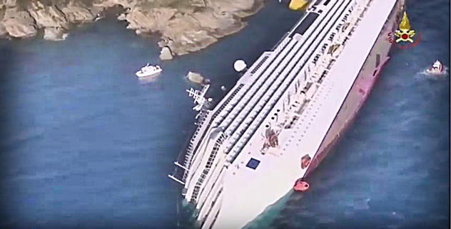 Concordia, sette anni fa la tragedia: il video dei Vigili del Fuoco. VIDEO