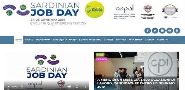 Sardinian Job Day, la due giorni dedicati al lavoro per i giovani