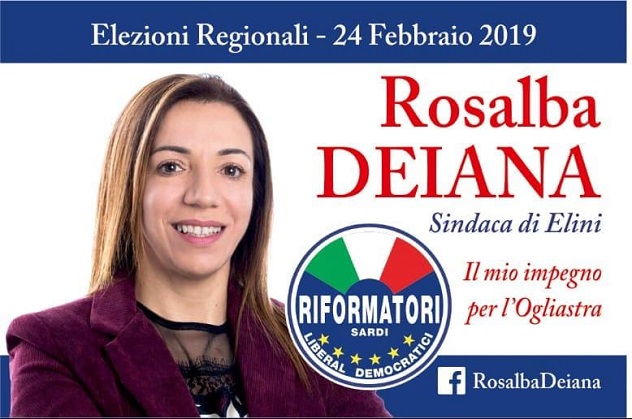 Regionali 2019. I Riformatori Sardi candidano Rosalba Deiana