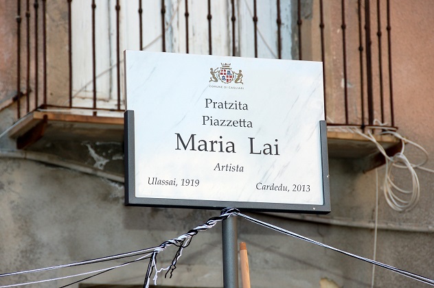 Cagliari dedica una piazza a Maria Lai
