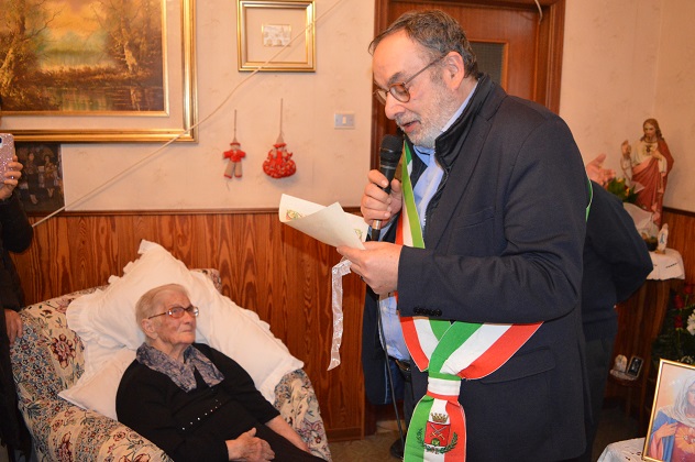 Quartu Sant'Elena festeggia la nuova centenaria Maria Bonaria Argiolas