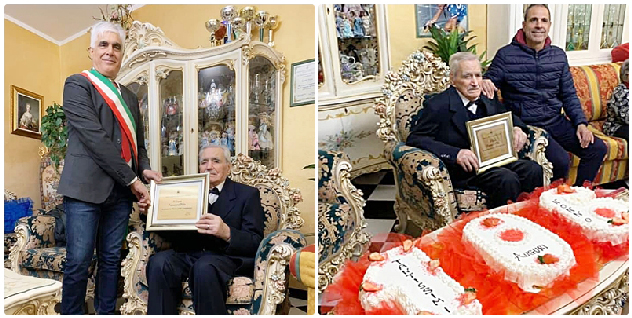 Tanti auguri al nonnino Francesco Pala: “106 anni e non li dimostra”